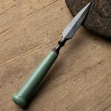 Креативный нож для чайной церемонии Celadon стальной резак Китайский кунг-фу чайный сервиз аксессуары вырезанный Pu Er нож для торта домашний инструмент украшение иглы