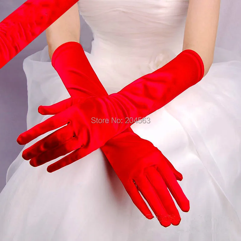 Очаровательные свадебные перчатки для пальцев атласные свадебные перчатки цветные свадебные перчатки свадебные аксессуары