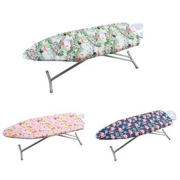 

New Flamingos Ironing Board Heat Resistant Space Saving Ironing Board Ironing Table with Durable Breathable Tear Heat Resistant