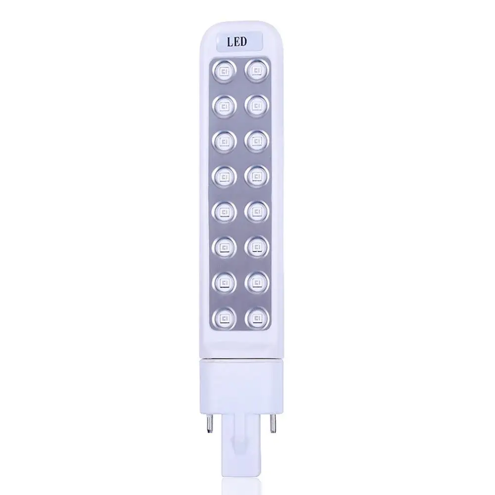 Модный 9 Вт светодиодный УФ-светильник для дизайна ногтей лампа УФ+ светодиодный светильник-трубка для полирования ногтей