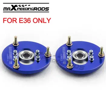 

2pcs Front Coilover Camber Plate For BMW E36 3 Serie s 325 318 323 328 320 M3 Top Mount Kit 1992-1999 Coilovers Top Mounts Kit