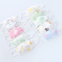 Милая маска для рта, хлопок, каваи, популярная мультяшная маска для рта, не флуоресцентная, высокое качество, против пыли, случайная, 1 шт., маска для лица