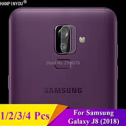 1/2/3/4 шт./лот для Samsung Galaxy J8 (2018) J810/On8 сзади Камера объектива защитный Защитная крышка мягкий закаленное Стекло фильм гвардии