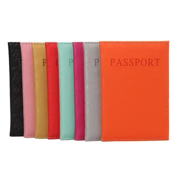 

Luxury Elegant Women Passport Cover Pink World Universal Travel Passport ticket holder Cover on the Passport Case passport pouch