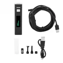 WiFi эндоскоп 8 мм 1200P IP68 Водонепроницаемый Камера с 8-светодиодный светильник для выхлопной трубы автомобиля инспекции гибкий эндоскоп