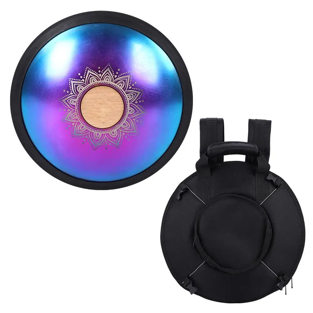 

Hand Pan Handpan Hand Drum A/C/D/E/F/G/A/C/D Scale with Storage Bag