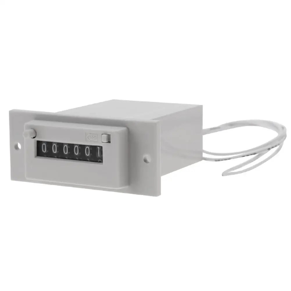 CSK6 YKW 6 значный Электромагнитный импульсный счетчик AC110V/AC220V/DC24V Горячее