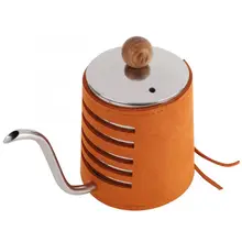 Кофейная машина 500 мл, чайник из нержавеющей стали с длинным тонким носиком, капельный чайник без рук, кофейник, Кофеварка moka