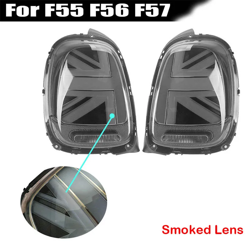  iJDM OEM JDM 3D Optic Union Jack LED Rear Taillights Assembly For 2014 -up Mini cooper F55 F56 Rear - 32996371376