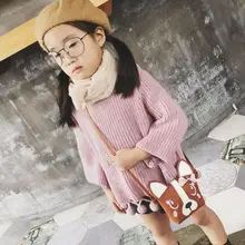 Детские милые сумки на плечо с изображением собаки из мультфильма, высококачественные сумки через плечо из искусственной кожи, мини сумки через плечо для девочек, модные детские сумки