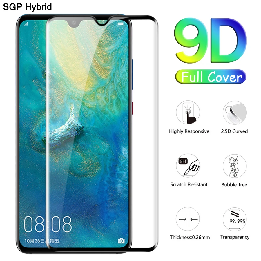Для Huewei P10 P20 P Smart Plus Mast 20 Lite Pro 2019 9D защитная пленка из закаленного стекла Mate20