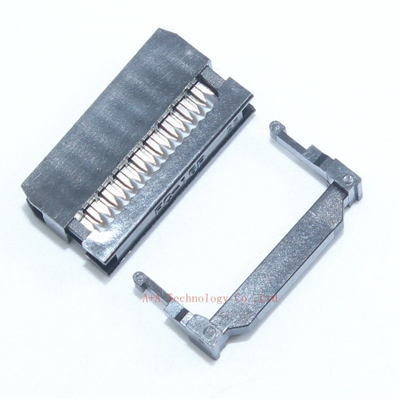 10 шт. разъем IDC 2 54 мм JTAG ISP двухрядный 2x8PIN 16pin FC 16p для кабеля|Соединители| |