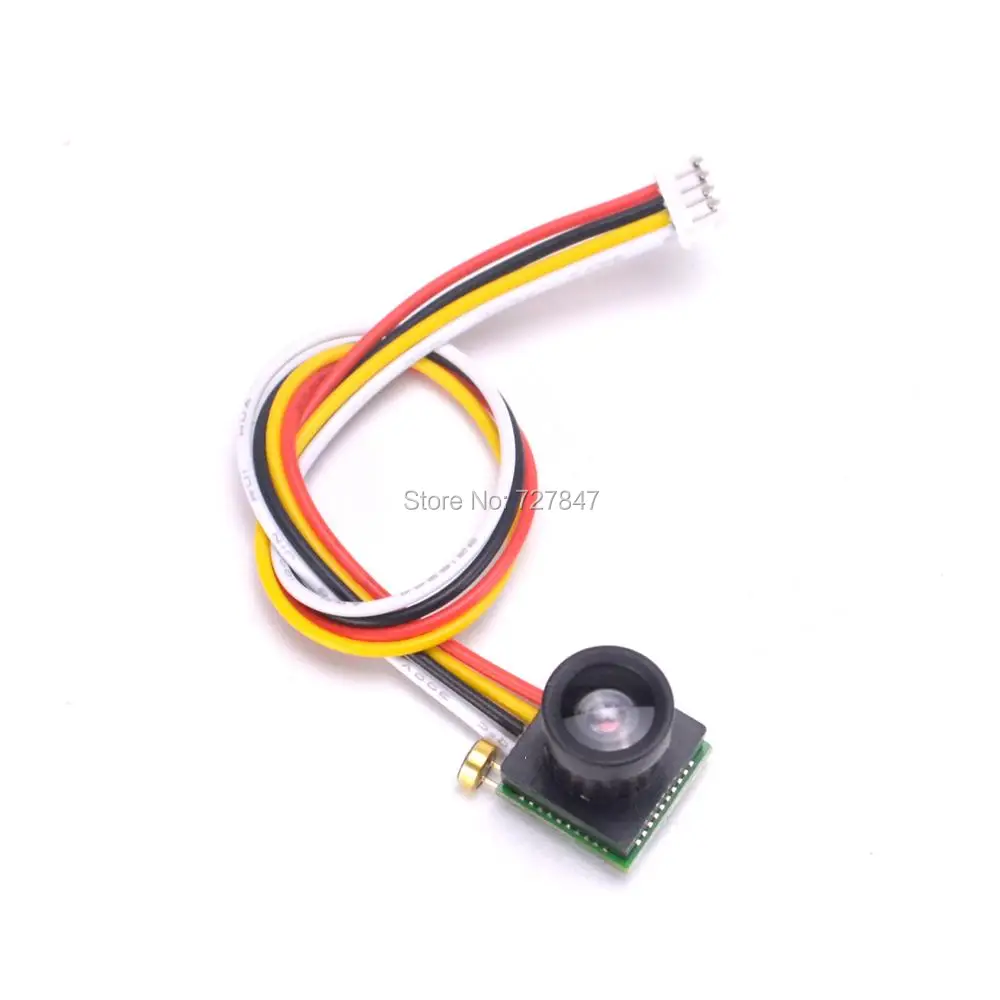 Détail de l'objectif de la caméra mini FPV 600TVL 1000TVL 1200TVL pour drone.