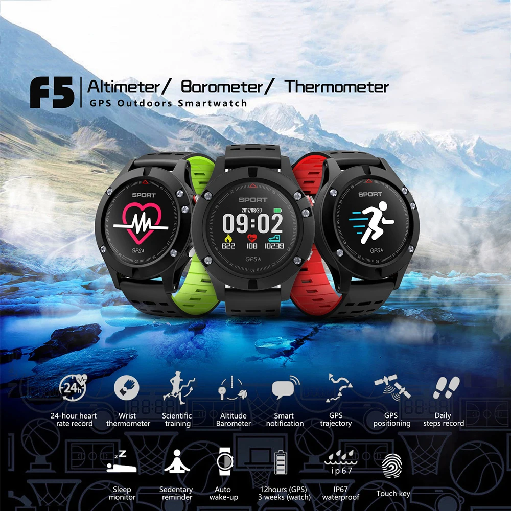 

Smart Band Fitness Bracelet Blood Pressure Heart Rate Monitor Pedometer GPS Sensor Watch Activity Tracker Smart Wristband