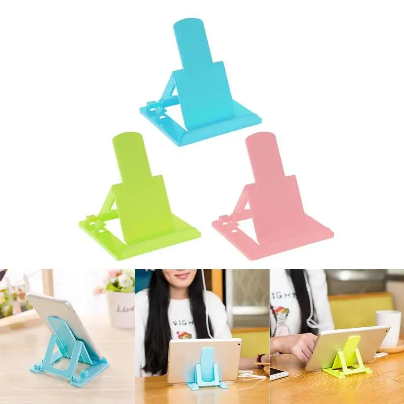 

Multifunction Phone Folding Charging Rack Holder Tablet Bracket Creative Candy Color for Smartphone Tablet