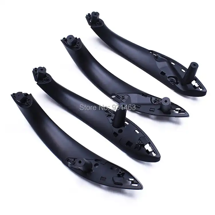 Chrome Interior Inner Inside Door Handle Front Left//Right Pair PT Auto Warehouse IN-2137M-FP