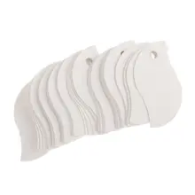 100 шт этикетки подарочные бирки крафт-карты подарочные карты много моделей выбор-белый/#14