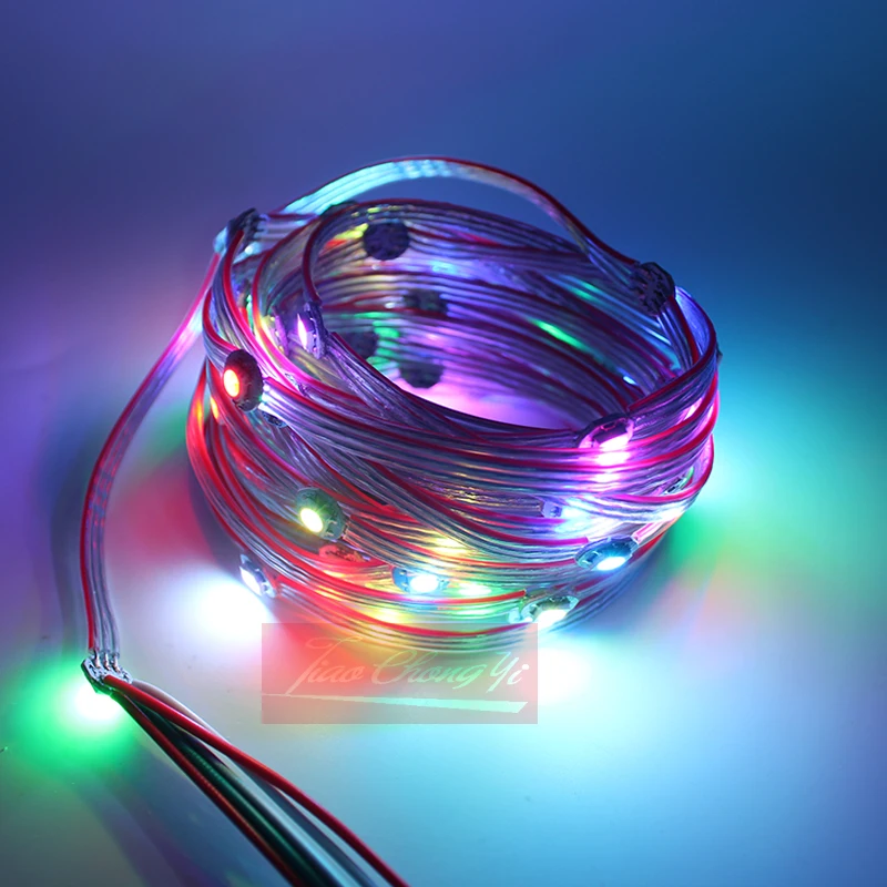 50 шт. предварительно припаянные светодиодные ленты WS2812B WS2811 IC 5050 SMD | Лампы и
