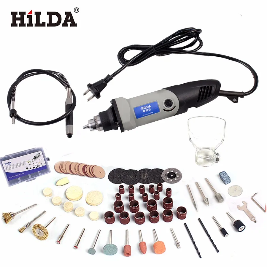 

400W 94PCS Accessories Mini Electric Drill with 6 Position Variable Speed for Dremel Rotary Tools cnc tools power tools
