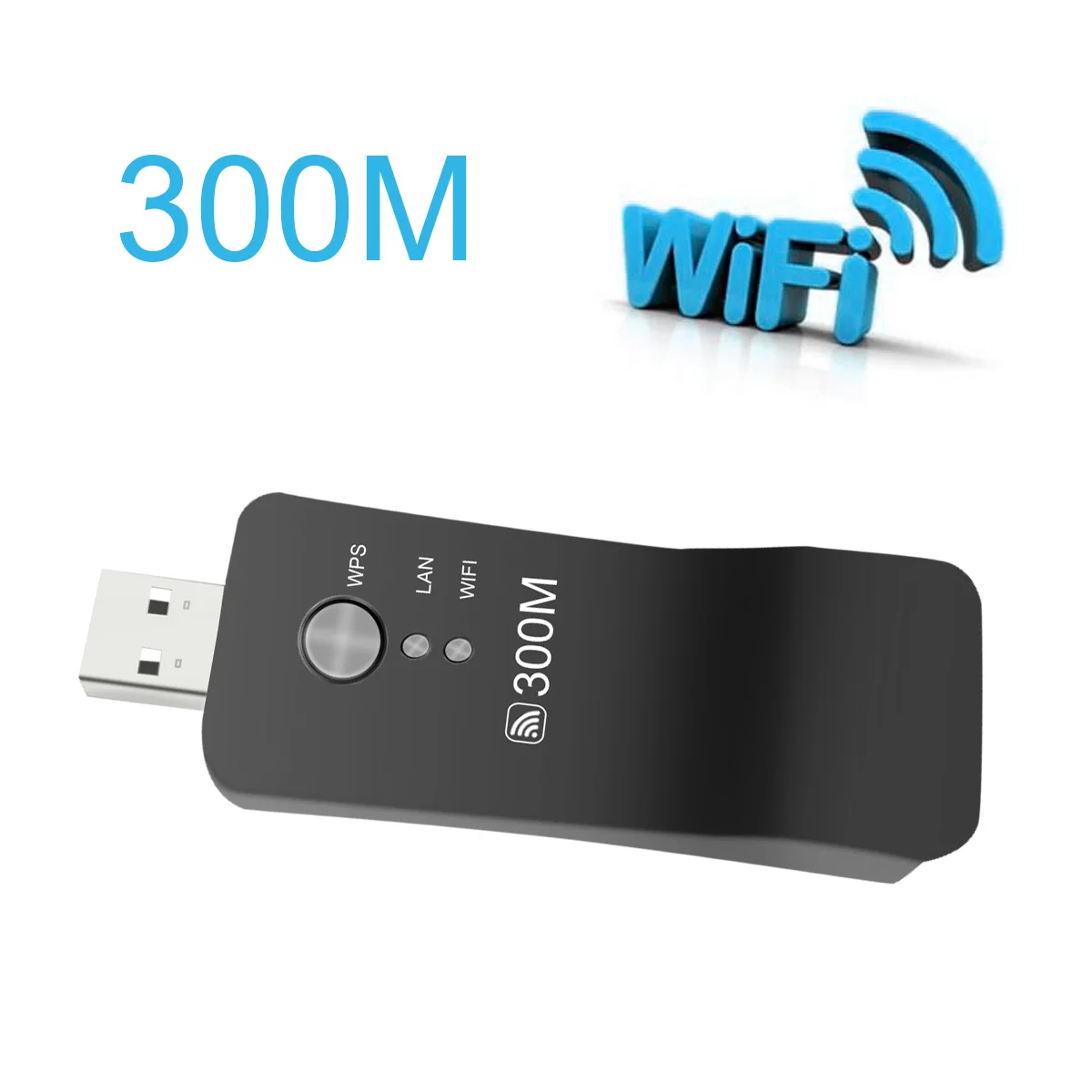 New 300Mbps Wireless USB WiFi Wi Fi Wi Fi Adapter With