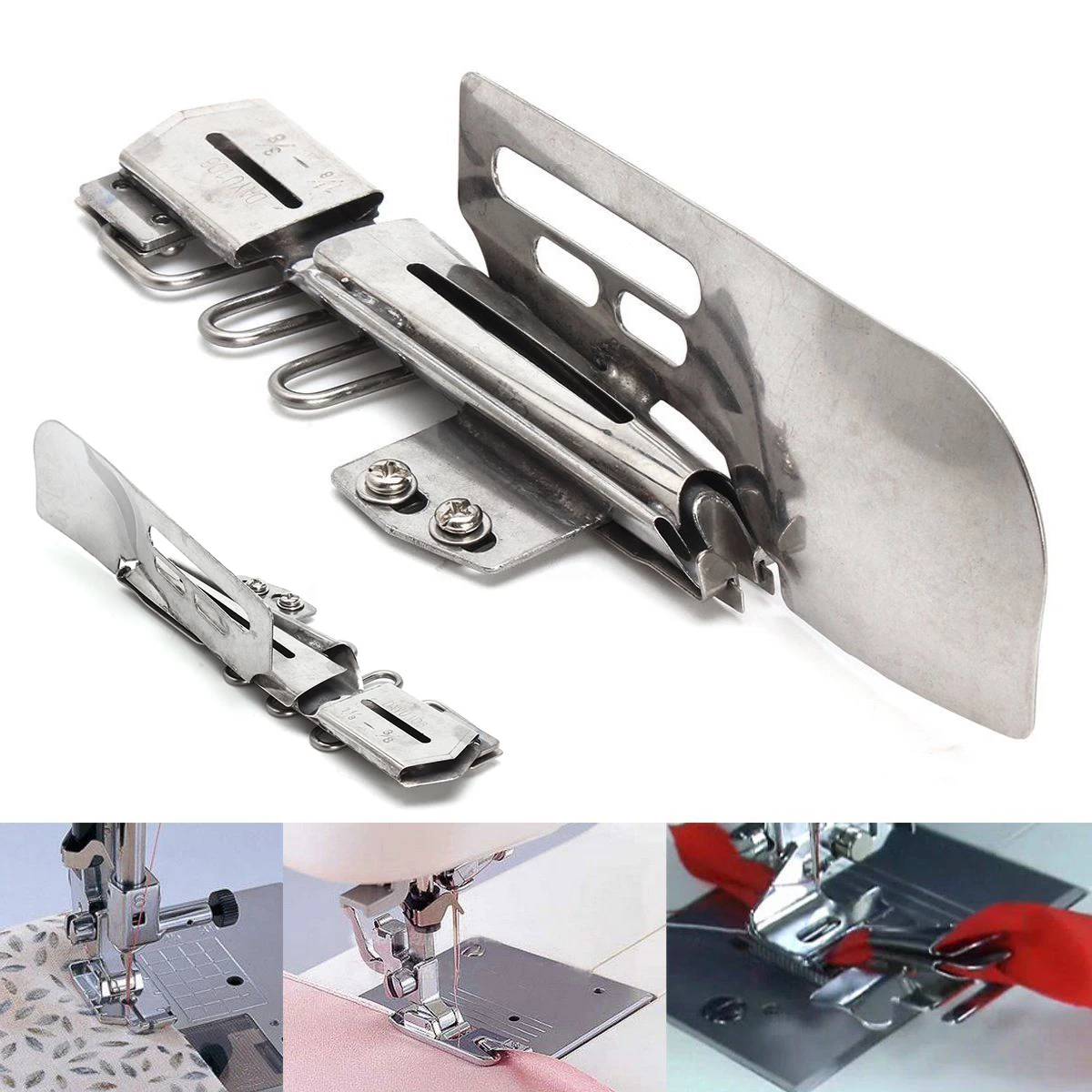 

JX-LCLYL Silver KP-103 Top Clean Industrial Cover Stitch Sewing Machine Binder Accessory