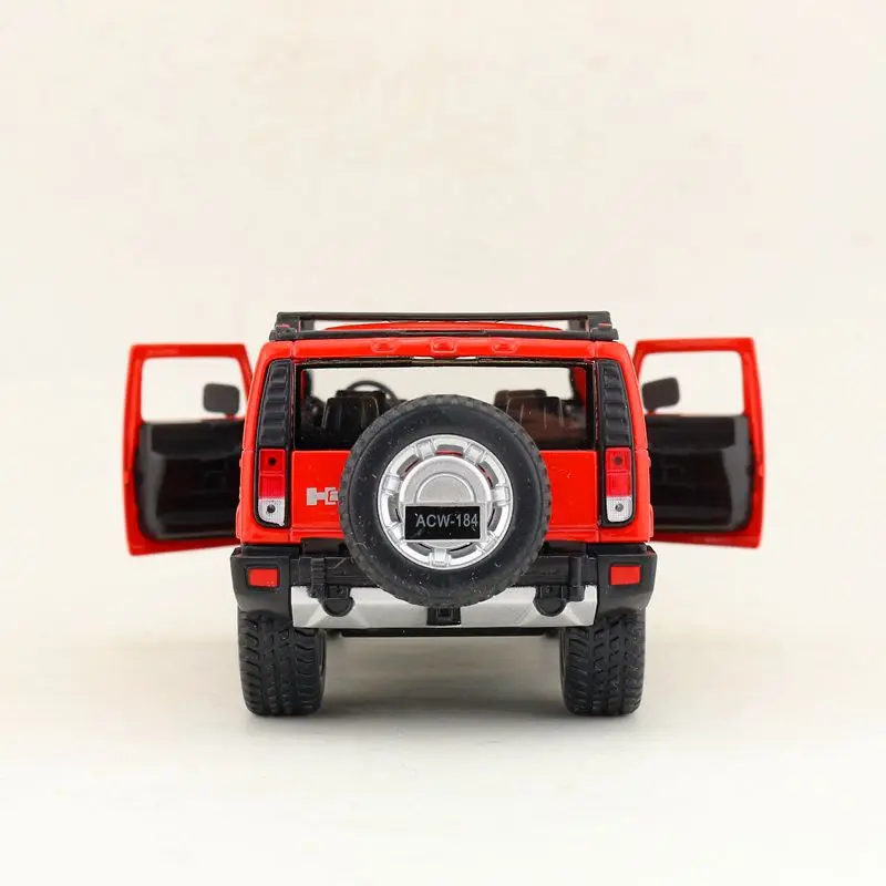 Kinsmart литая модель из металла/Масштаб 1:32/2008 Hummer H2 SUV/игрушка с откатом для детского