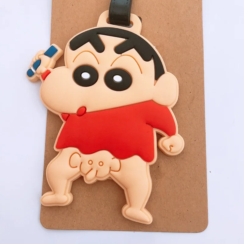 IVYYE аксессуары для сумок Crayon Shin chan аниме яркий адрес портативный ярлык багажа