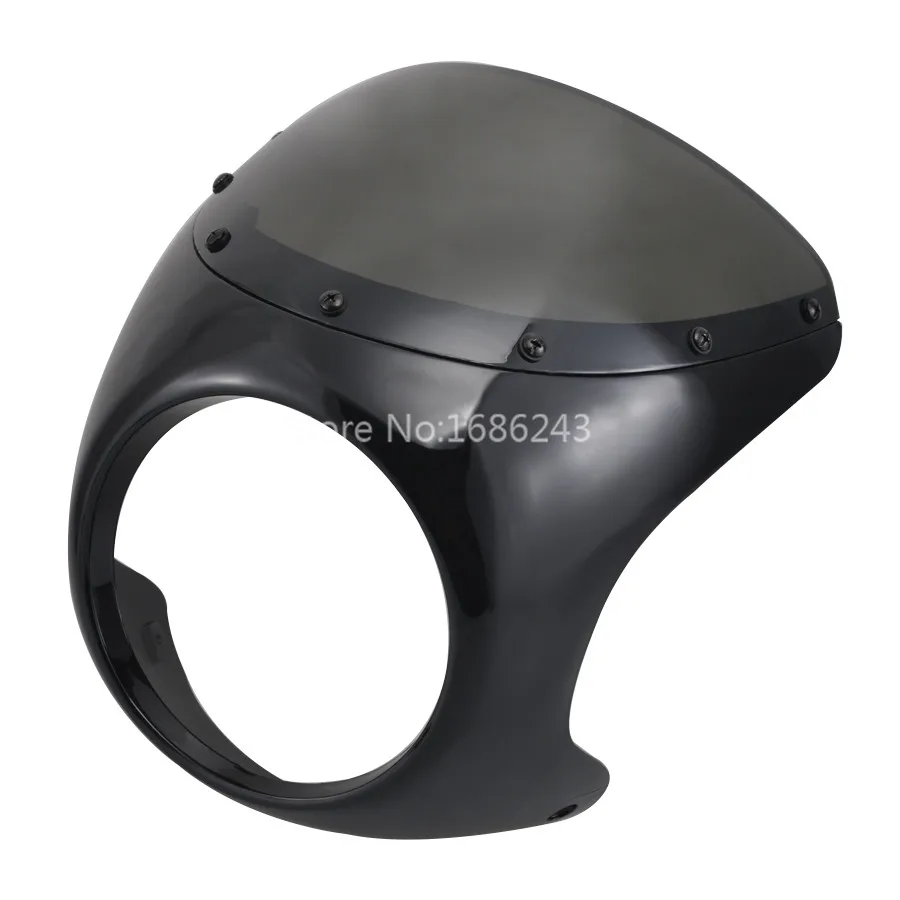 Мотоциклетная фара Cafe Racer обтекатель экрана чехол на лобовое стекло велосипед