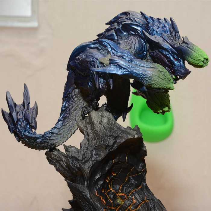 

1/6 Scale Model Monster Hunter Series Resin Primary Color Static Dragon Type Hand Ornaments Toys For Children Free Shipping