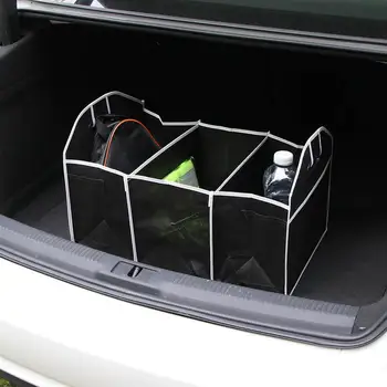 

Auto Truck Storage Bag Organizer Foldable Non-Woven Fabric Large Capacity Car Interior Accessories