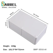 161,5*94*51 мм Пластиковый корпус для установки электроники Чехлы корпус инструмент «сделай сам» коробка IP68 водонепроницаемая распределительная управления распределительный шкаф