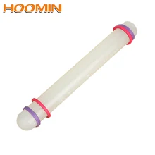 HOOMIN торт тесто ролик выпечка инструмент Glide скалка для помадки тесто Стик глина давление палочка супер легкий антипригарный