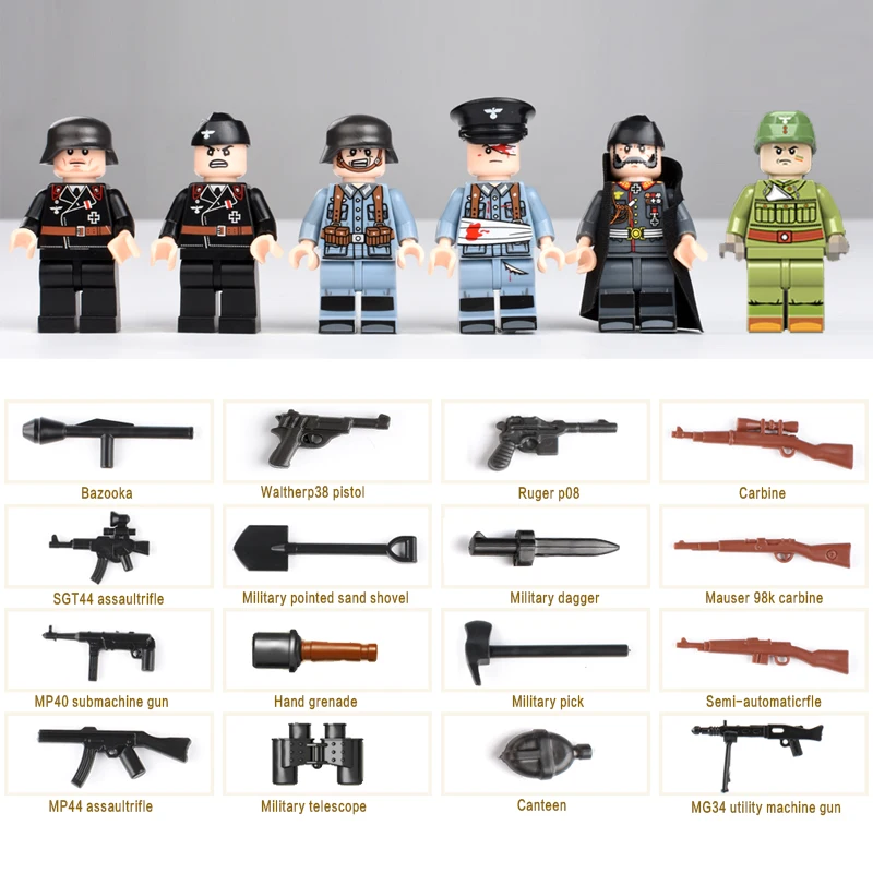 1018+pcs Military War Tank Model Building Blocks Sets Toys Compatible Legoed Technic Tank Educational Birthday Toy For Children