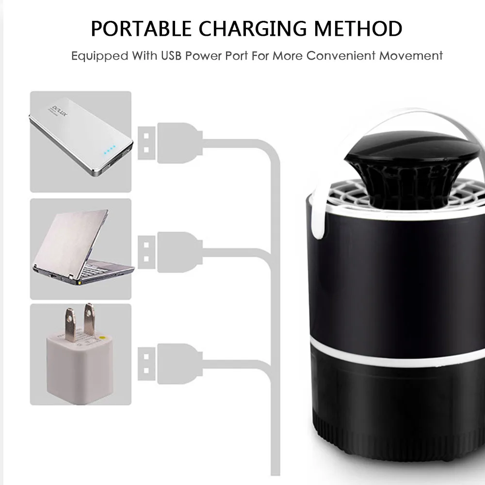 

2019 New USB Electronics Anti Mosquito Fly Bug Insect Trap Killer Lights LED Socket Zapper Night Lamp Pest Repeller Dropshiping