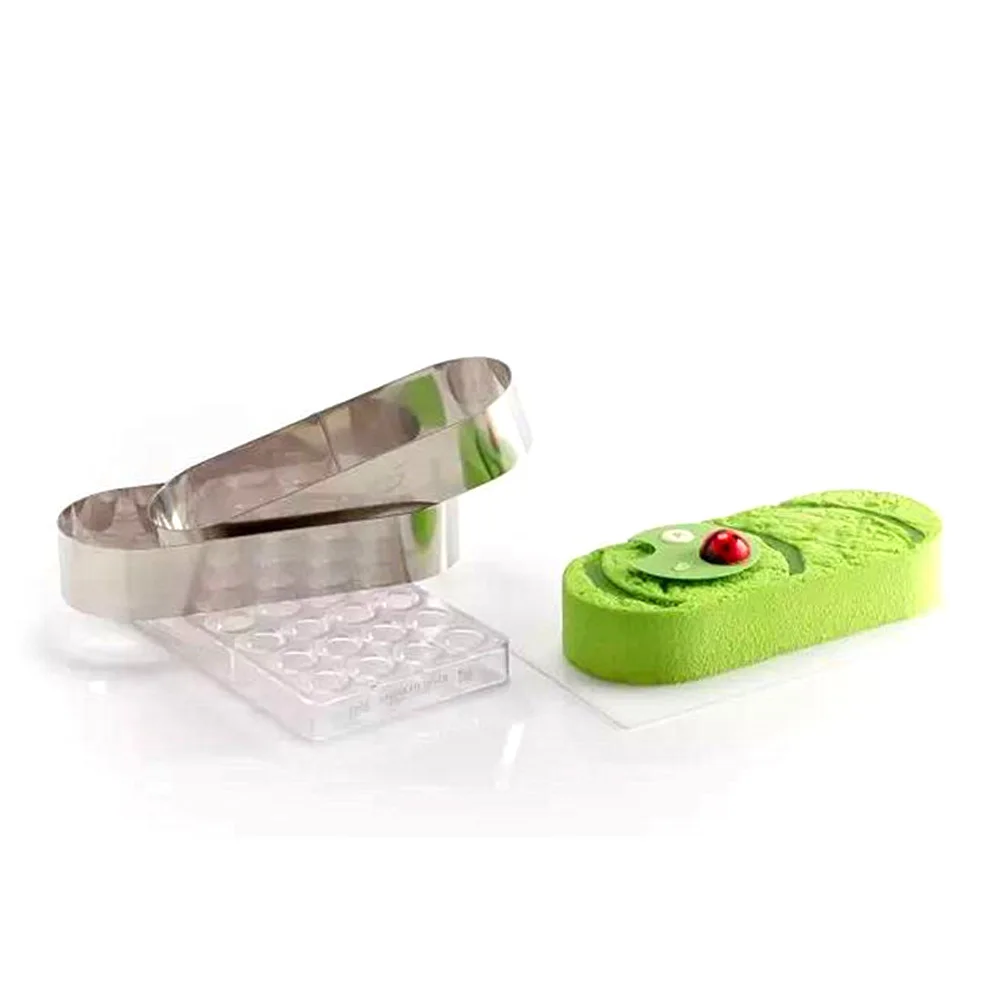 

Cake Mold Baking Circle Cutter Pastry Kitchen Stainless Steel Oval Shape Cookies Mousse Ring Fondant Biscuit