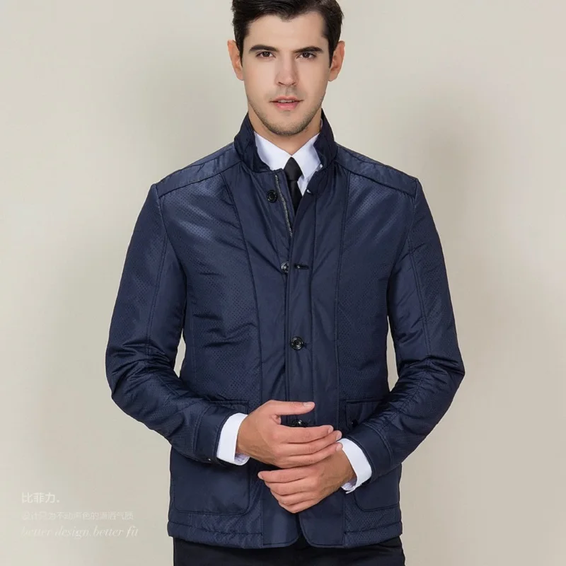 Beverry Stand Collar Jacket Long-term Business Casual Thin Coat 2018 New Arrival Jackets | Мужская одежда