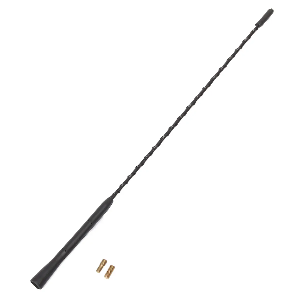 

16inch Replacement Car Radio Stereo Aerial Bee Sting Mast Antenna Black + 2 Screws