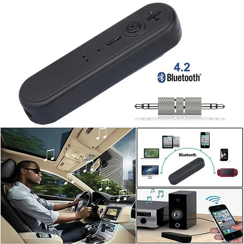 Новая гарнитура Bluetooth Aux Автомобильный 4 1 приемник аудио адаптер динамик