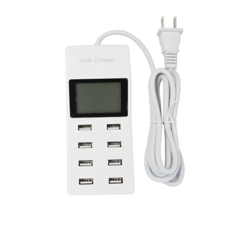 Top Deals 8 Ports Phone Charger Multi Port Usb Charging Socket Lcd Display Uk Plug for smartphones, tablets Top Deals 8 Ports Phone Charger Multi Port Usb Charging Socket Lcd Display Uk Plug for smartphones, tablets