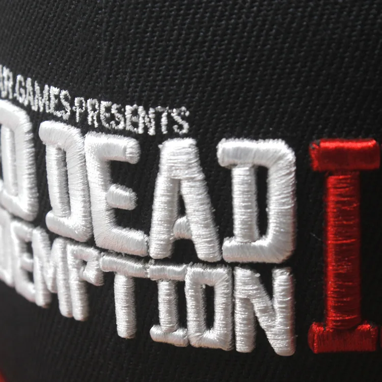 Juego rojo muerto redención 2 Hiphop gorras de béisbol Casual novedad creativa negro rojo lona ajustable gorra de Baseball Casquette Juego rojo muerto redención 2 Hiphop gorras de béisbol Casual novedad creativa negro rojo lona ajustable gorra de Baseball Casquette