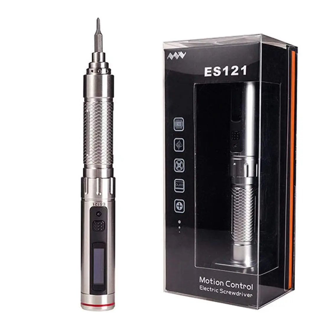 

Mini ES121 OLED Screen 16 Screw Kit STM32 Sensor Mini Portable Power Screwdriver Rechargeable Cordless Smart Motion Control El