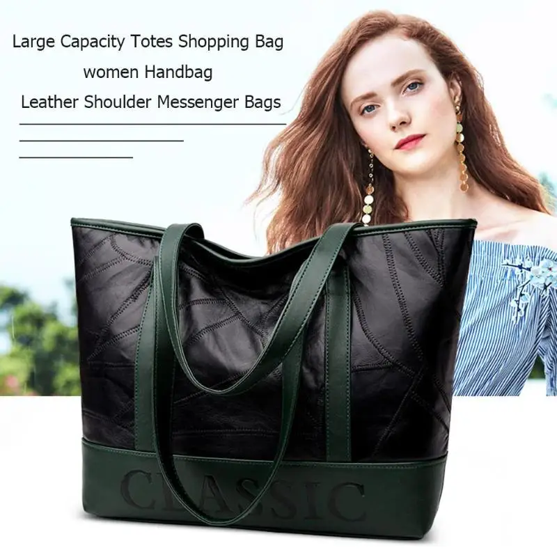 النساء كبيرة اليد يد الأزياء الإناث أعلى-مقبض قدرة كبيرة حقيبة تسوق الفتيات حقائب كتف متنقلة بولسا الأنثوية 2018