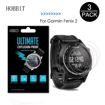 

3Pack 5H Nano Explosion-proof Screen Protector For Garmin Fenix 2 GPS Smartwatch High Definition Anti-shock Smart Watch LCD Film