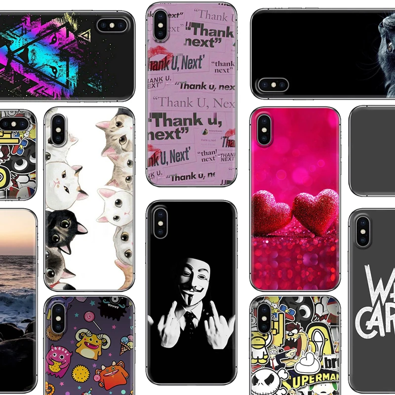 

Shockproof Phone Case For Alcatel Pixi 4 Plus Power 1C 1X 3 7 3C 3V 3X 5 U5 Plus Cute Art Painted TPU Soft Case