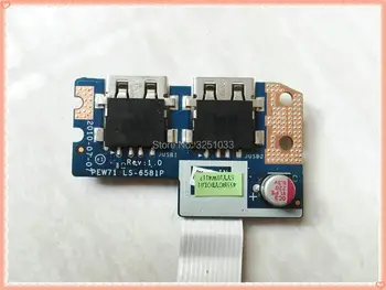 

PEW71 LS-6581P USB Port Board W/ Cable for ACER ASPIRE 5742 5552 5736Z 5733 5335 5336 5253 5250 USB BOARD 5551G 5552G USB cable