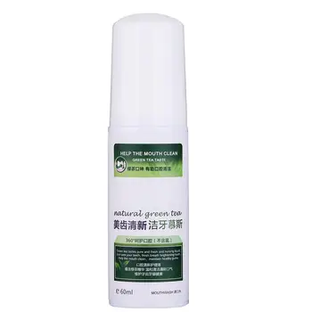 

60ml Teeth Cleansing Foaming Cleanser Tartar Removal Solution Fresh Breath Oral Care