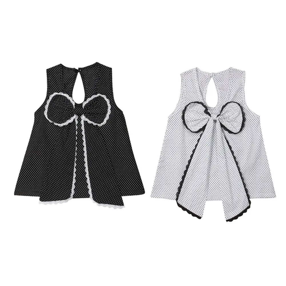 

Pudcoco Toddler Kids Baby Girls Polka Dot Dress Tops Tutu Big Bowknot Dresses Clothes