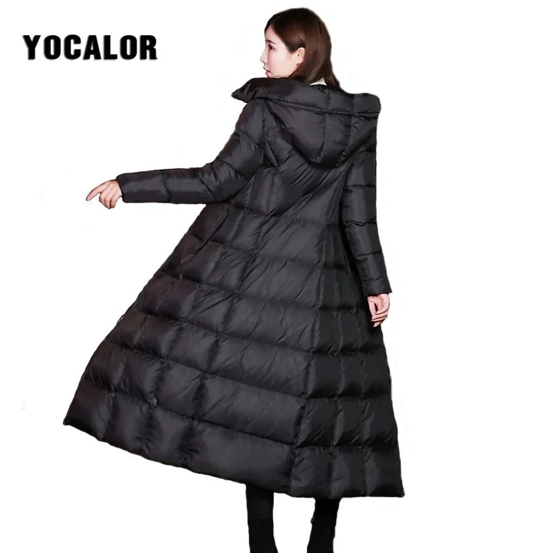 Koop Vrouwelijke Jas Winter Pak Puffer Warme Gewatteerde Lange Jas Hooded Parka Vrouwen Manteau Femme Hiver Overjas Sneeuw Dragen Grote Maten