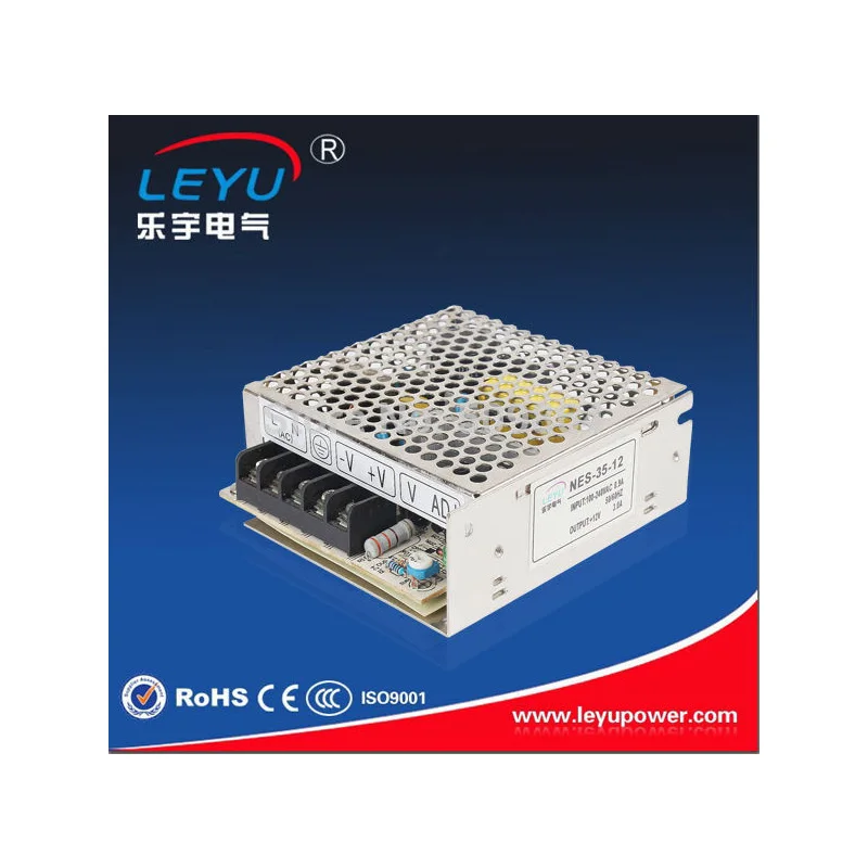 

Low cost high reliability NES-35-12 single output switching power supply