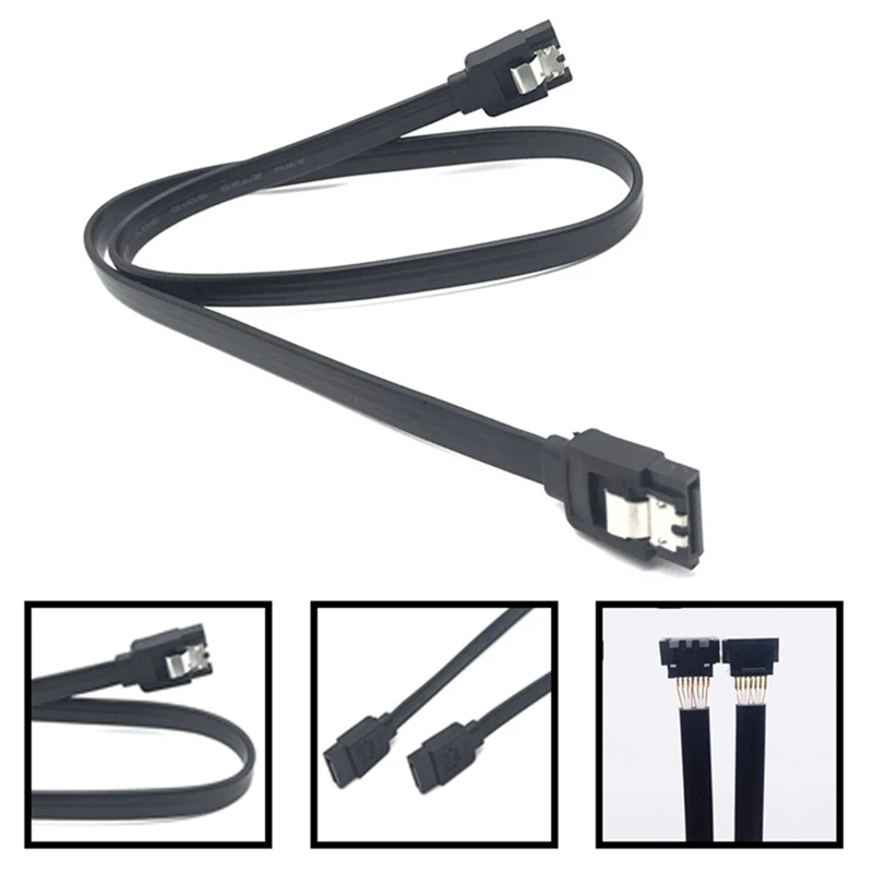 SATA 3.0 III 6Gb/s 40cm Hard Disk Drive Data Serial ATA Straight Cable